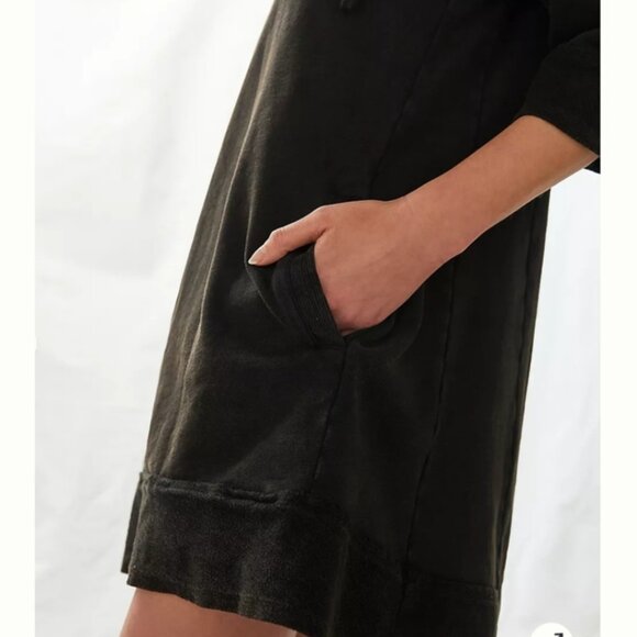 Anthropologie Daily Practice flounce hooded dress XS - Picture 3 of 10